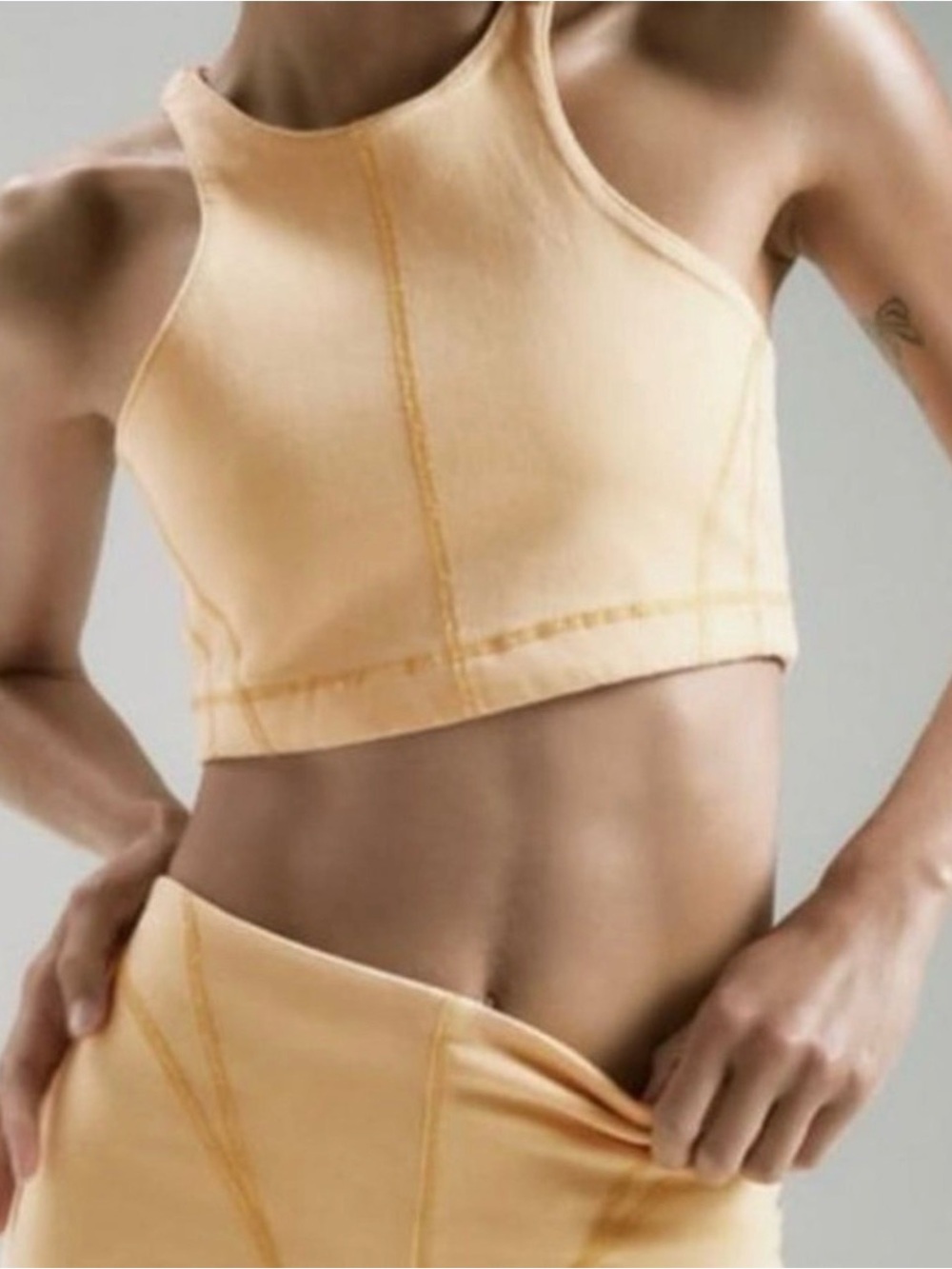 Zara High-Neck Crop Top